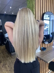 Balayage cheveux longs Yvelines coiffeur