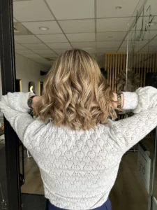 Carré châtain relooking Yvelines coiffeur