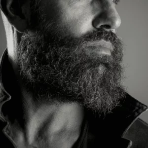 Taille barbe et moustache en salon