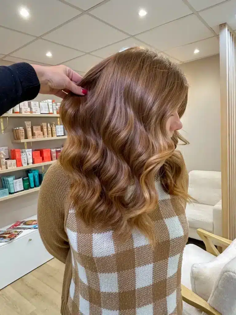 Gloss type de patine pour cheveux