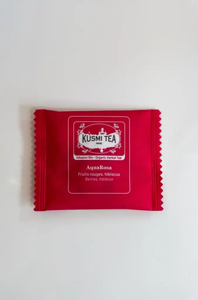 carte des boissons infusion Studio Coiffure