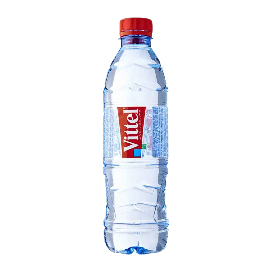 eau Vittel carte boissons Studio Coiffure