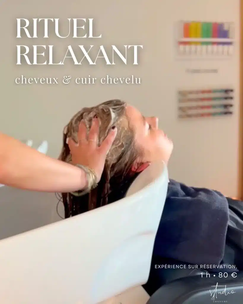 rituel relaxant massage studio coiffure